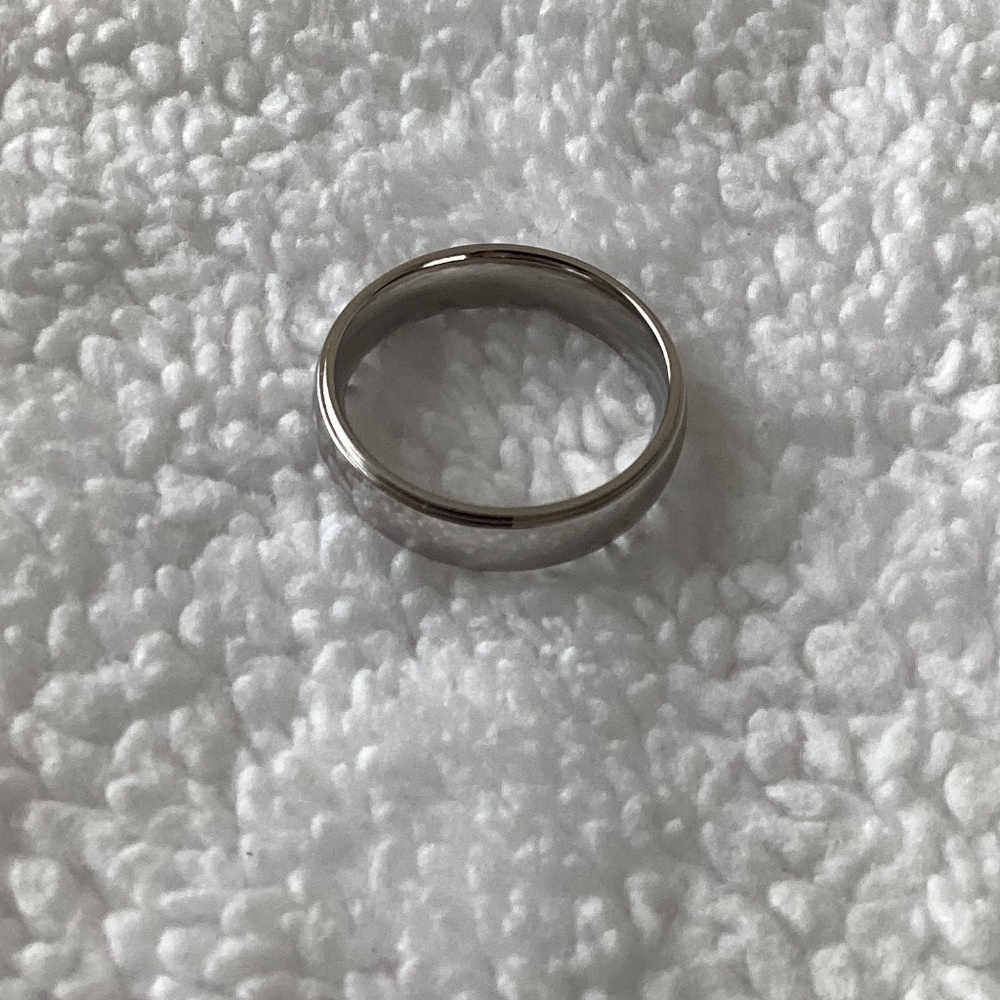 Mens stainless steel size 12 ring